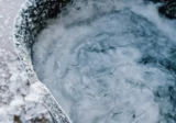 cold showers and cold exposure ice water bucket